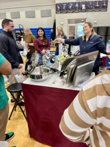 Corporate health fair in Orlando with wellness vendors