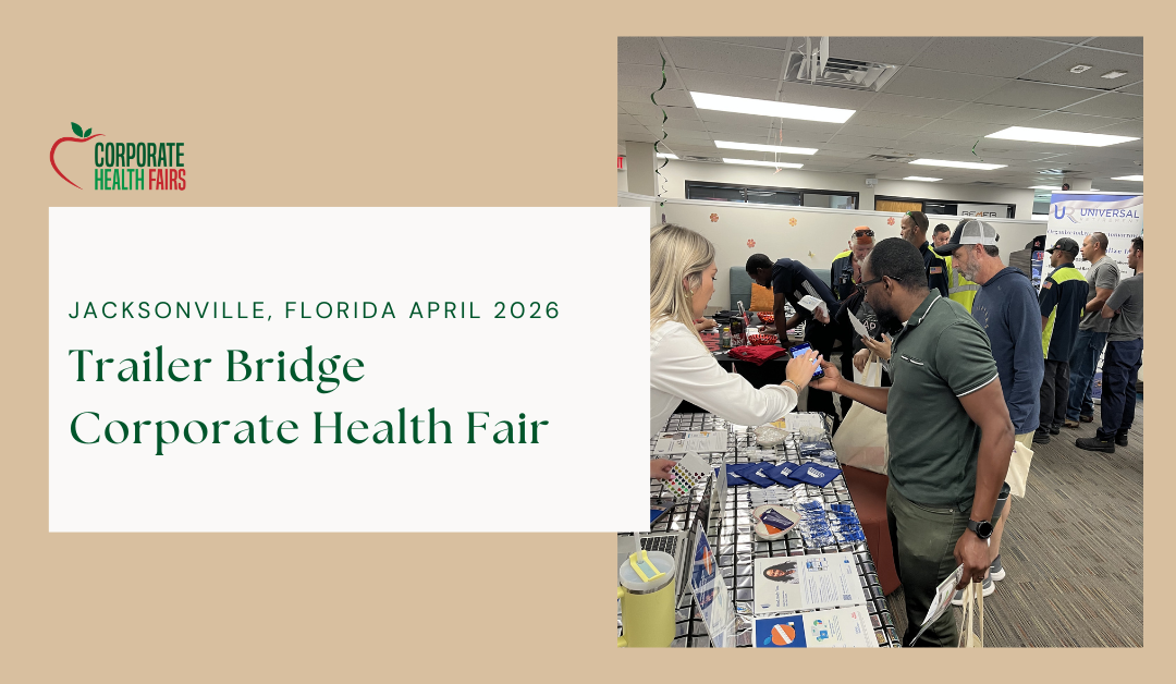 3rd annual corporate health fair in Jacksonville at Trailer Bridge offices.
