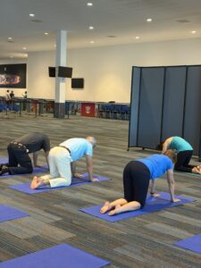 Employee Gentle Yoga Class Orlando Wellness Experience