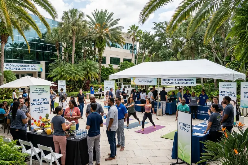 Planning Fall Wellness Events in Florida Workplaces
